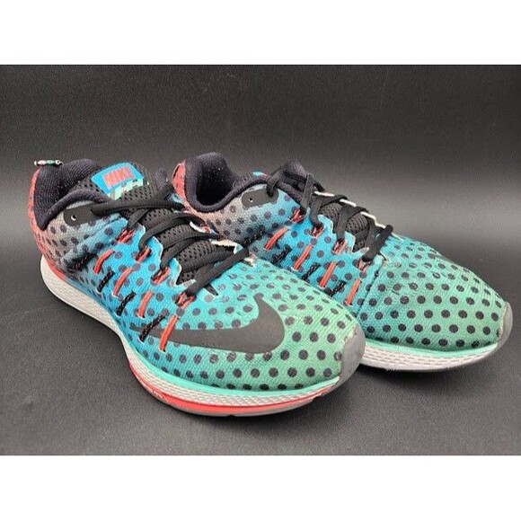 Nike Shoes Womens 8 Air Zoom Elite 8 Multicolor Running Sneakers 806538-001 - Picture 3 of 9